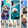 Animal Otter Cute Cartoon Phone Case For Samsung A17 A16 A26 A36 A56 A15 A14 A13 A55 A54 A53 A35 A34 A33 A25 A24 A23 A05S A04S A