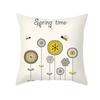 Cute Cartoon Animal Print Pillow Cover Bee Pillowcase Cushion Pillows Cases Sofa Home Decor S