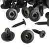 Generic 50 Universal Car Fender Retainers Plastic Clips Fasteners Rivets Fastening Push Pins Auto Accessories Pack