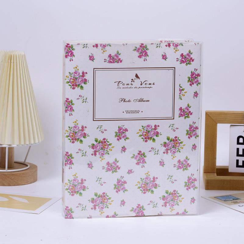 Instax 5-inch PVC Photo Album, Cartoon Design, 2-Pocket, Large Capacity for 80 Pics