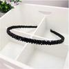 1Pc Women Fashion Hair Accessories Headbands Shinny Crystal Beaded Hair Hoop