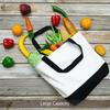Simple Casual Canvas Bag, Bento Bag Lunch Box Beach Tote Bag Simple Tote Bag SG