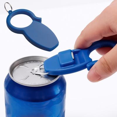 Keychain Bottle Opener  3-in-1 Portable Durable Multifunctional Pain-Free Opening for Beer Water Soda