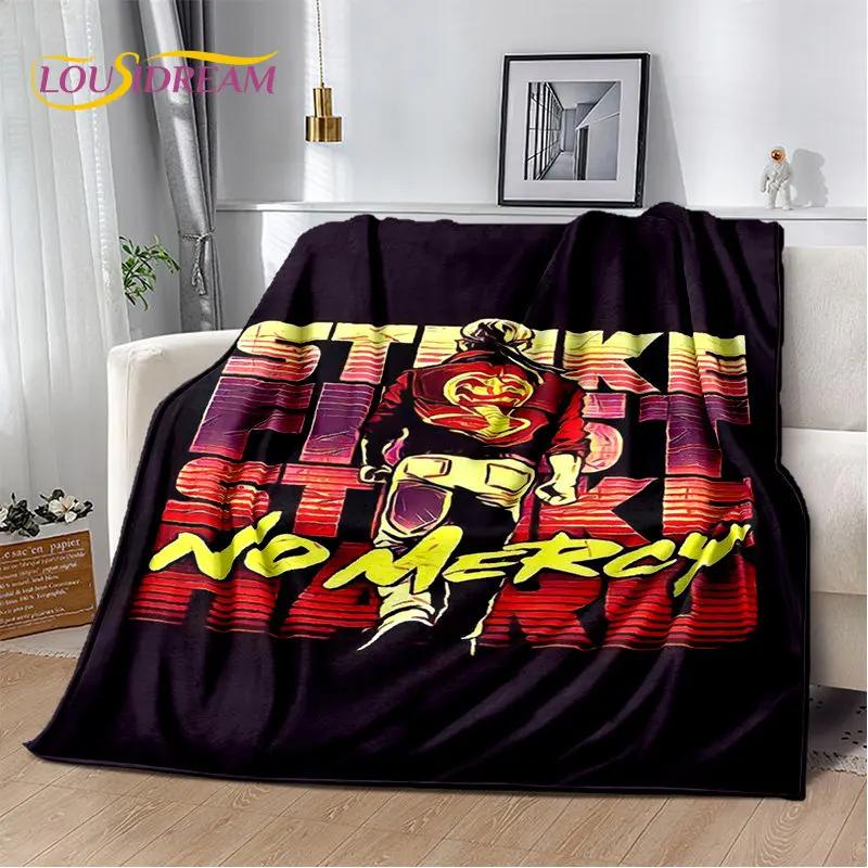 Cobra Kai Amanda TV Karate Morbida Coperta di Peluche, Coperta in Flanella Coperta Plaid per Soggiorno Camera da Letto Letto Divano Coperta da Picnic Bambini