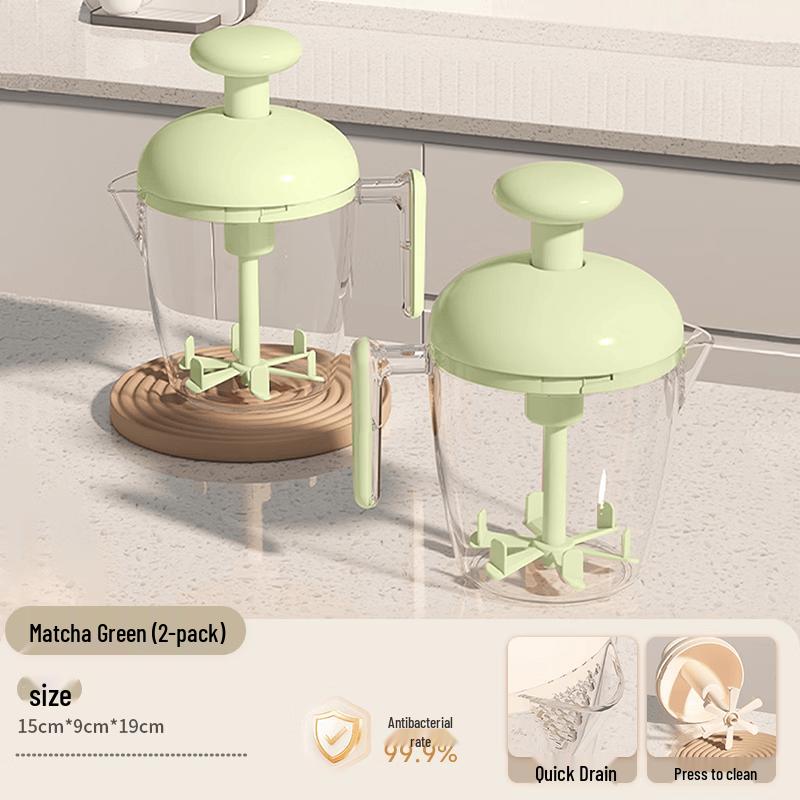 Press-Type Manual Egg Beater Cup