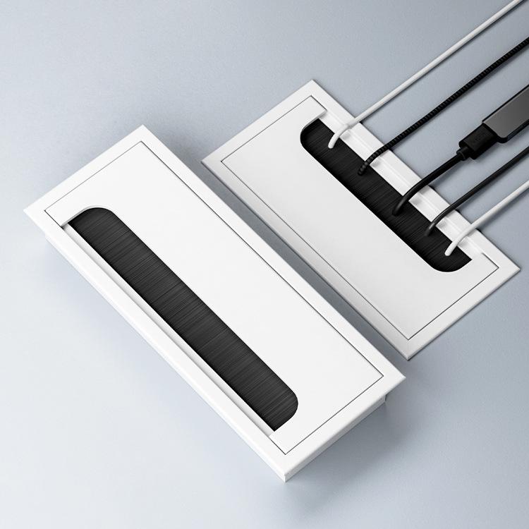 Aluminiumlegerad Kabelhanteringsbox för TV-möbel och Skrivbord