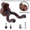 Guitar Wall Mount Hanger Guitar Hanger Wall Hook Holder Stand Display with Screws Easy To Install for Banjo,Mandolin