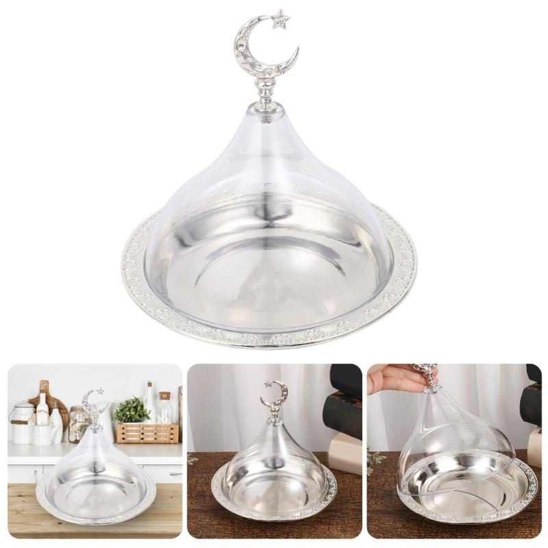 Beautifully Eid Celebration Dessert Tray Festival Candy Dish Suitable for Parties and Family Dinners Easy to Clean