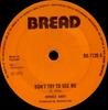 7inch Record HORACE ANDY  CORNELL CAMPBELL  Dont Try To Use Me  Goddess Of Lo BR1120 Bread 1973 UK Reggae Ska  Dub Used