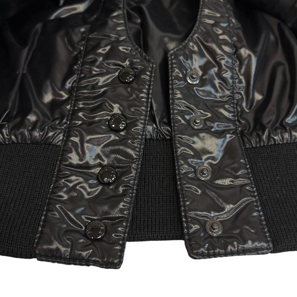 Moncler Nylon TULSA Down Jacket Black Nylon Used