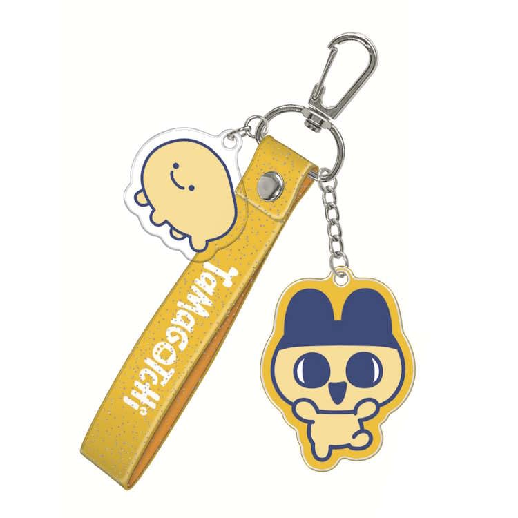 Kamio Japan Tamagotchi Glitter Tag Keychain Mametchi Keychain Favorite Color Fan Activity Marker Mascot Included Tamagotchi Paradise 310780