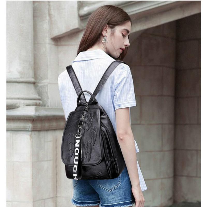 Europe and the United States Summer Shoulder Bag New Leather Leisure Solid Color Ladies Shoulder Bag Handbag Messenger Bag