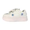 Women Kawaii Blue Platform Sneakers Korean White Shoes Spring Summer Vulcanize Cute Casual Footwear Skateboard Tennis Female