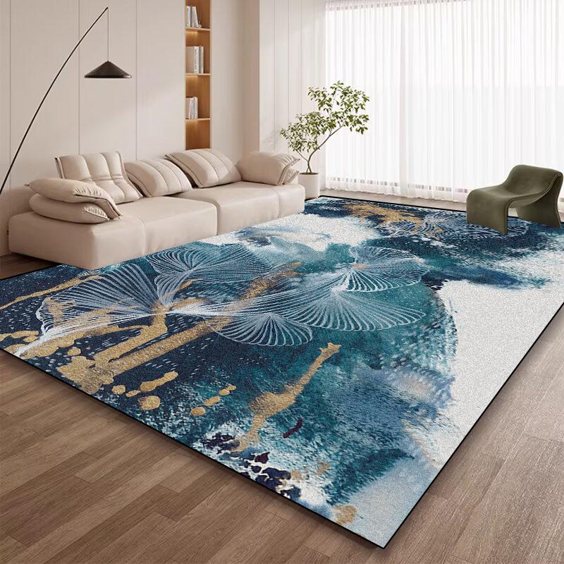 Nordic Luxury Carpet for Living Room Abstract Decoration Home Sofa Large Area Rugs Fashion Coffee Tables Washable Soft Floor Mat
