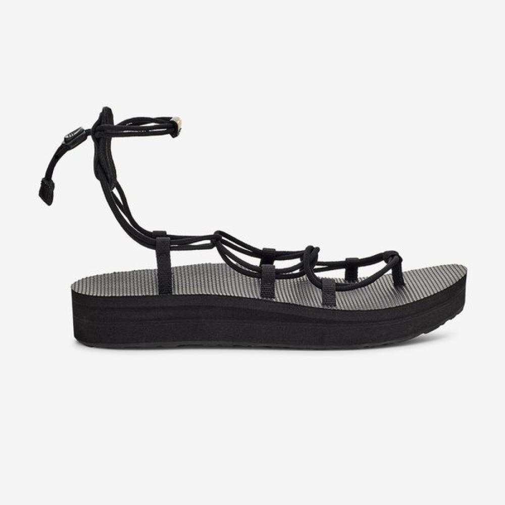 

Teva Women S Lace Strap Sandal 4cm Heel Stvf2417890 Blk 250