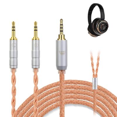 Okcsc ZT16 Kabel zamienny do słuchawek dokanałowych i 16 Pure For Sol kompatybilny z kablem XR o długości 4Pin, końcówki 2,5 mm, słuchawki, rdzenie,