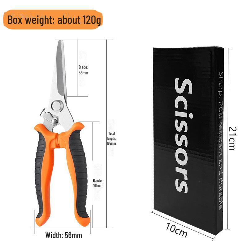 Foarfece de tăiere pentru grădinărit din oțel inoxidabil pentru ramuri, flori, recoltare fructe și aranjamente florale.