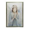 Plakat Portret Anioła W Delikatnej Sukni Plakat Portret Anioła W Delikatnej Sukni, 40X50 Cm, Rama Aluminiowa Złota, Papier Matowy 230 Gsm
