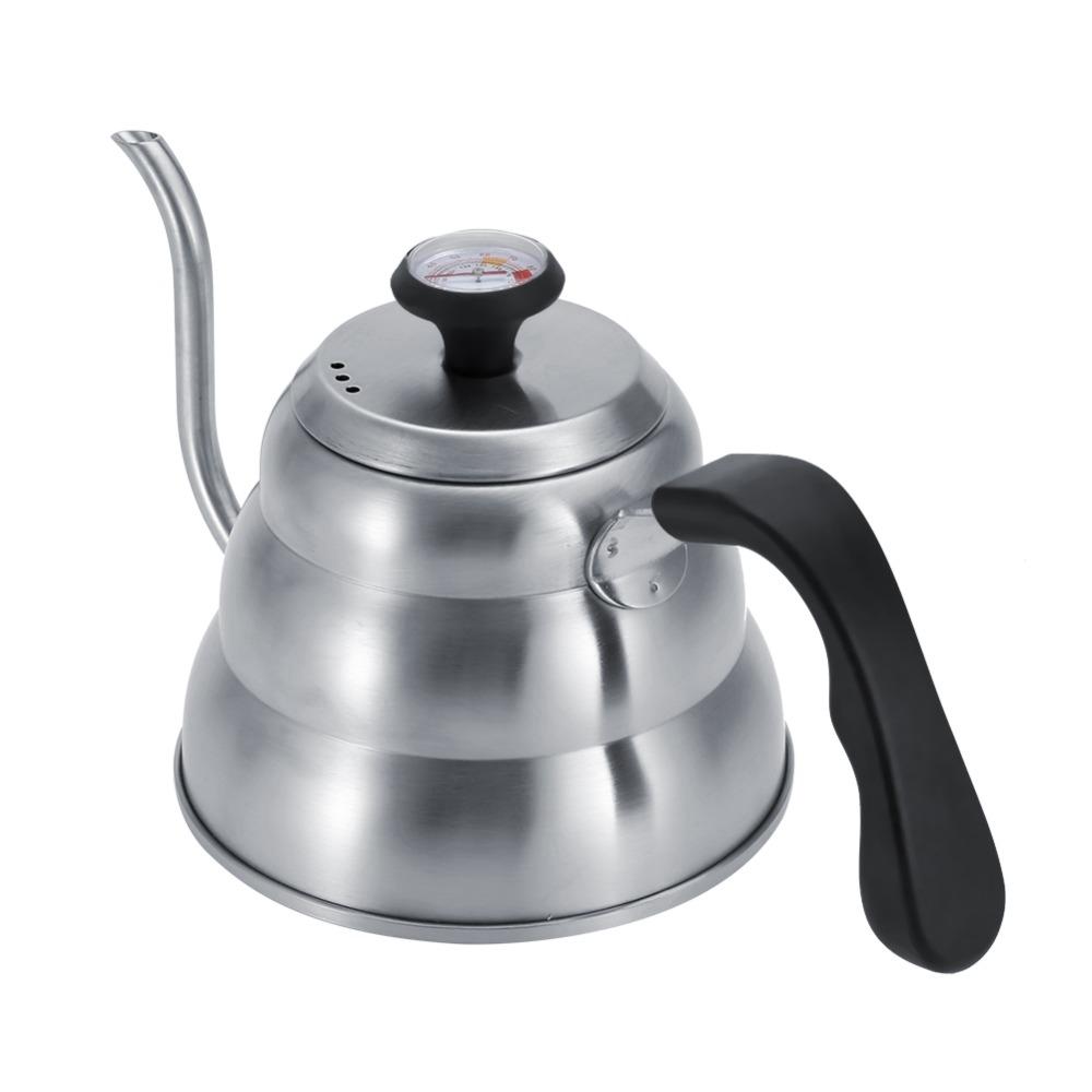 Gooseneck Spout Tea Pot Stainless Steel Coffee Kettle Gooseneck Coffee Kettle  Coffee Brewing