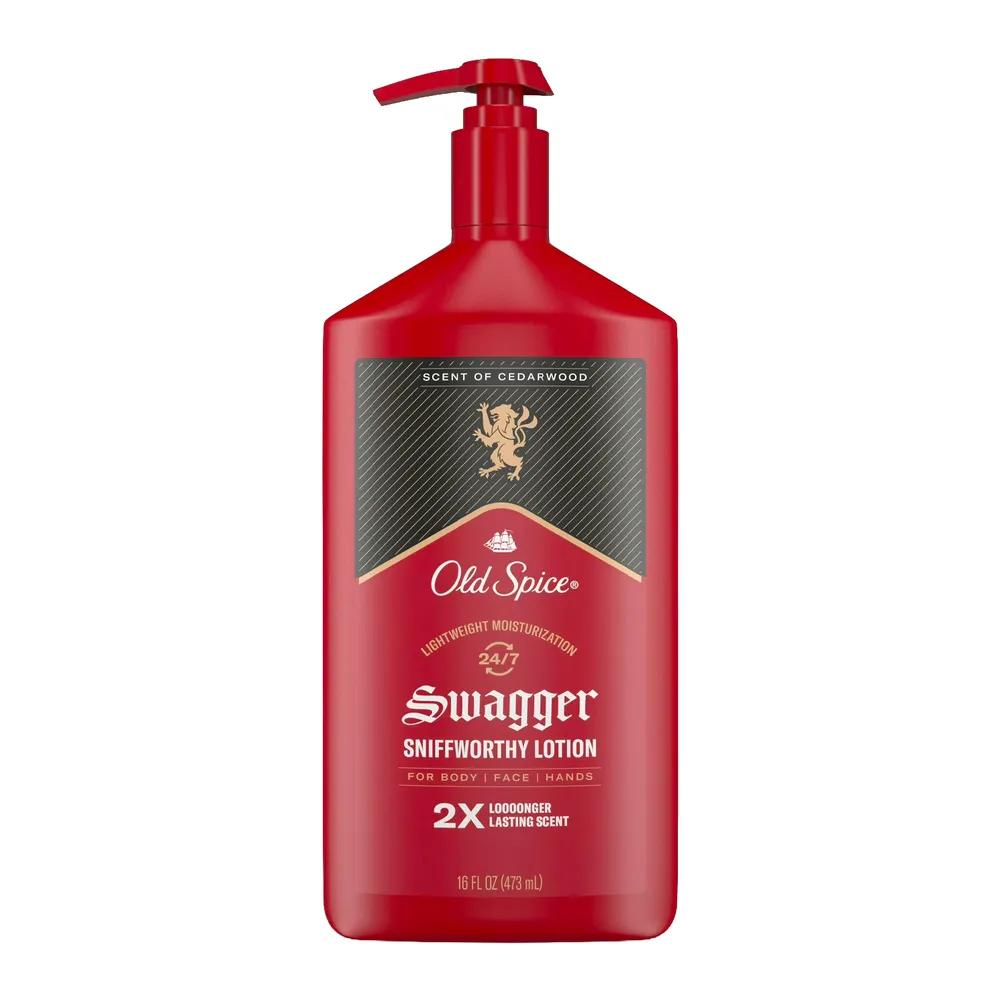 OLD SPICE Swagger Cedarwood Scent Men's All-in-One Body Lotion 473ml