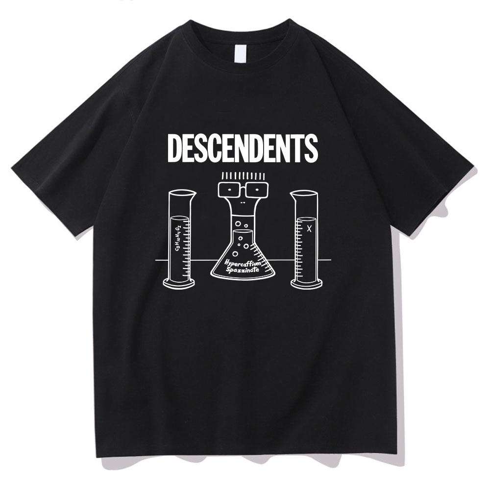 

Графическая одежда Поп-сёрфпанк группа Descendents Футболка для фанатов Высококачественный хлопок Удобная футболка Летняя уличная одежда Мужская 4XL