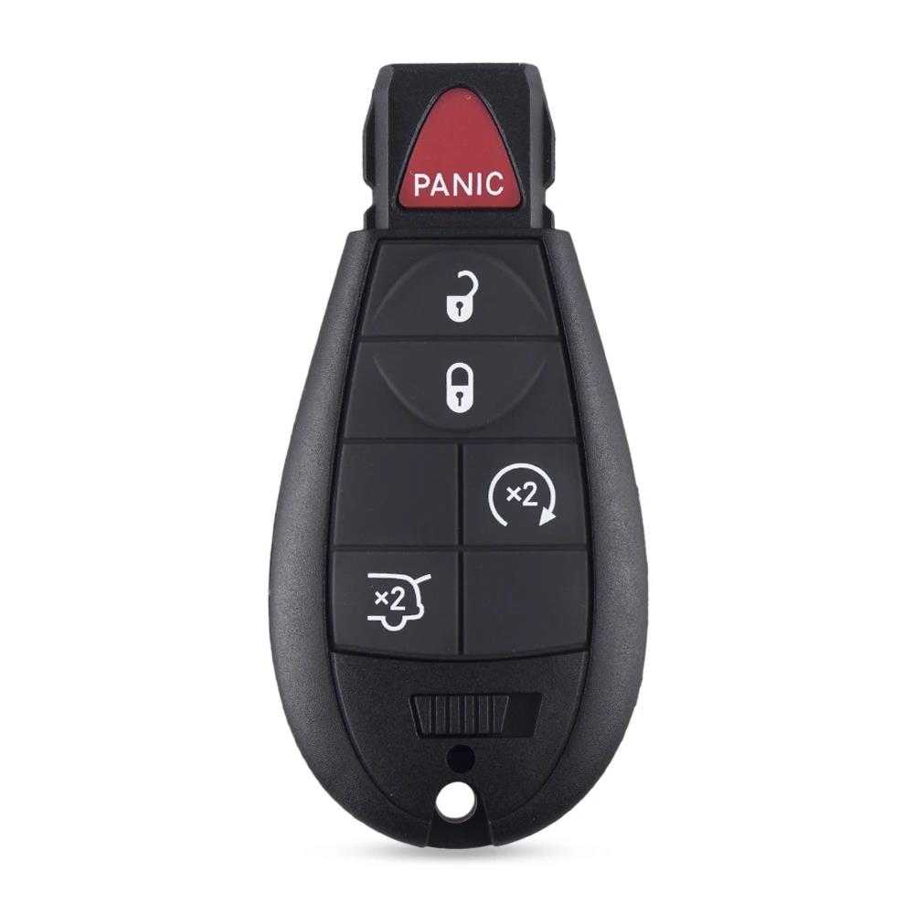 KEYYOU 7 6+1 Buttons Car Remote Control Key M3N5WY783X IYZ-C01C Fob 433Mhz For Dodge Caravan Chrysler Town Country Jeep