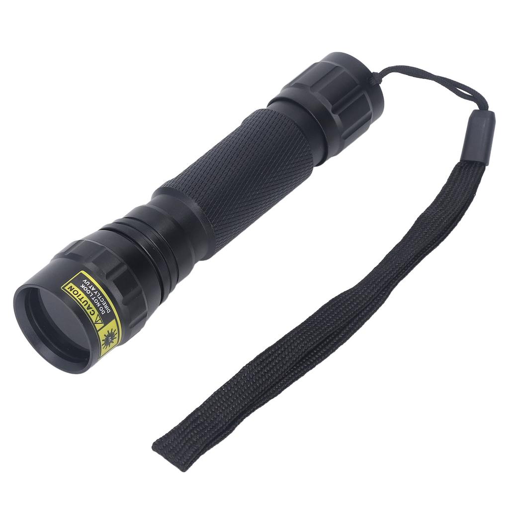 UV Flashlight Curing Light Blacklight 365nm 5W Portable Inspection Tool for Coin Stamp