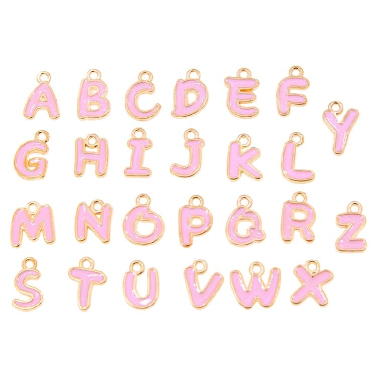 ABC Alphabet Mini A-Z Letter Pendant for Personalized Jewelry Making Letter Set