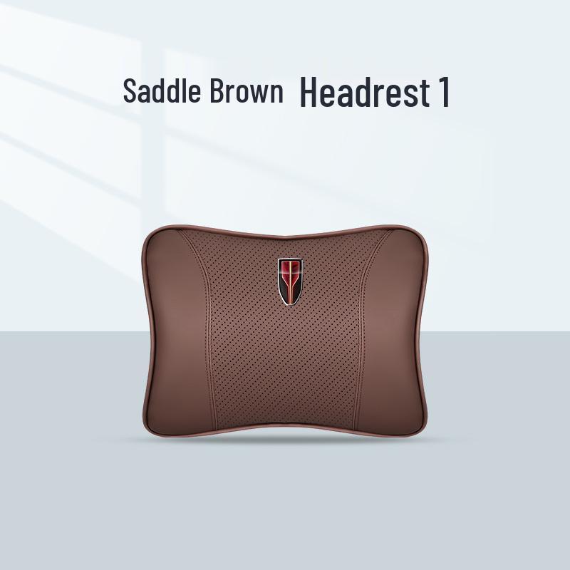 Kompatibel mit Kopfstützen-, Nacken- und Lendenwirbelstützkissen für das Fahrzeuginnere von Hongqi HS5/H5/HS7/H7/H9.