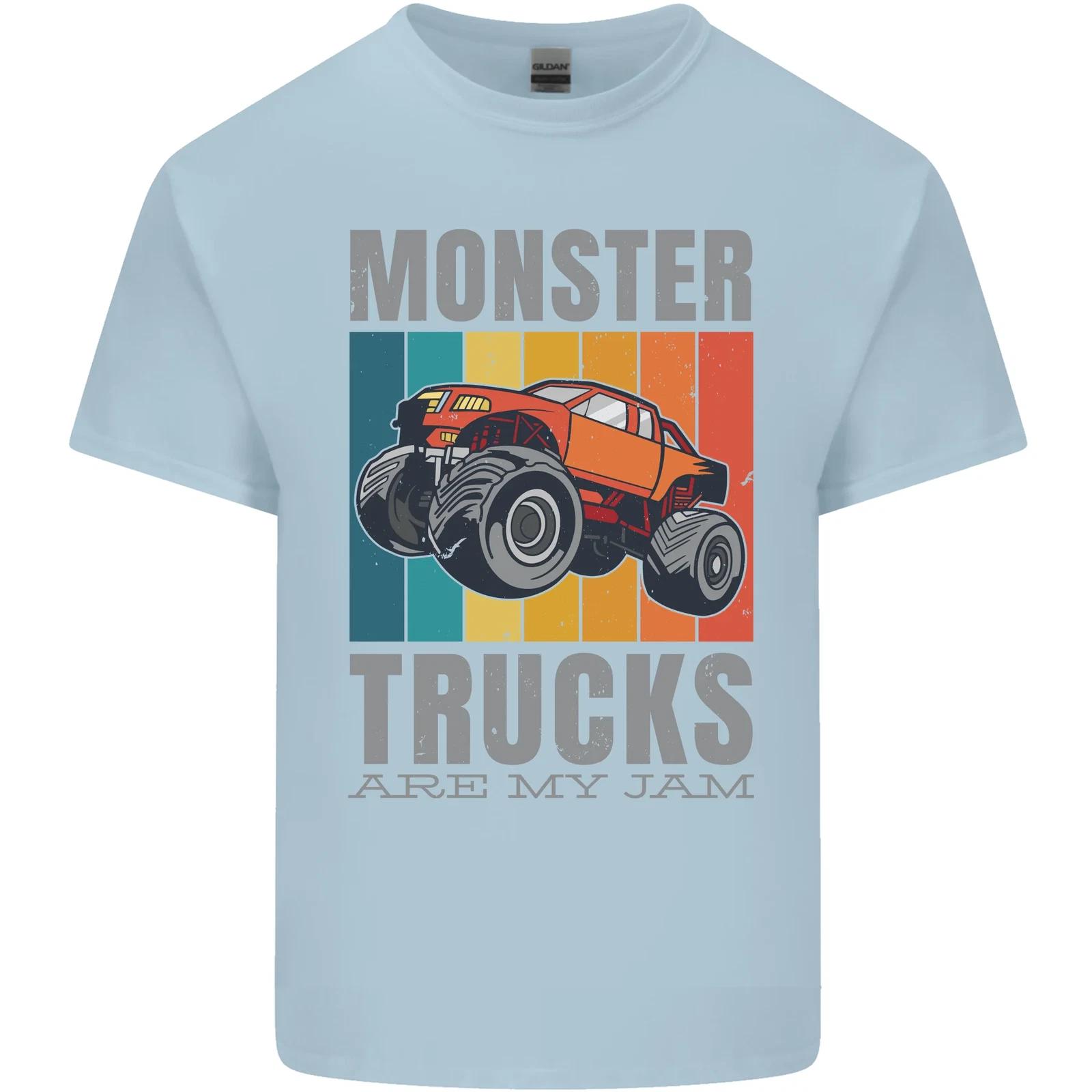 Monster Trucks are My Jam Kids T-Shirt Childrens S