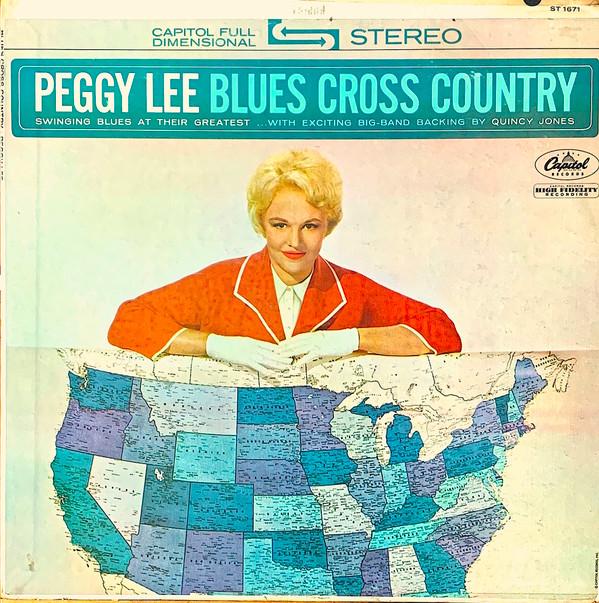 

LP Record PEGGY LEE - Blues Cross Country ST1671 Capitol Records 1962 US Jazz Used