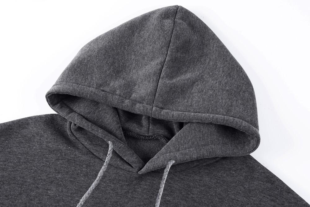 Womens Best Friend Long Sleeve Hoodie Sweatshirt Hooded Pullover Tops Blouse