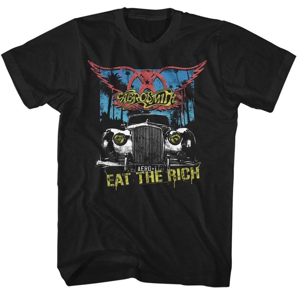 Aerosmith Eat The Rich Car Music Shirt 140