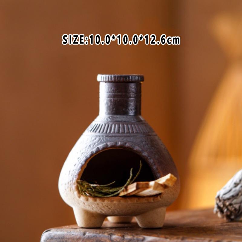 1pc Saint Sandalwood Sticks Holder Ceramic Incense Burner Living Room Gift Yoga Incense Sage Burner Home Decor