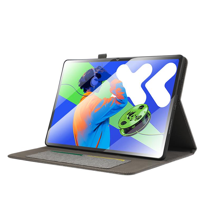 For Xiaoxin Pad Pro 12.7 2025 Case Soft Fabric Flip Stand Tablet Shell For Coque Lenovo Xiaoxin Pad Pro 2025 12.7 Inch Case Etui