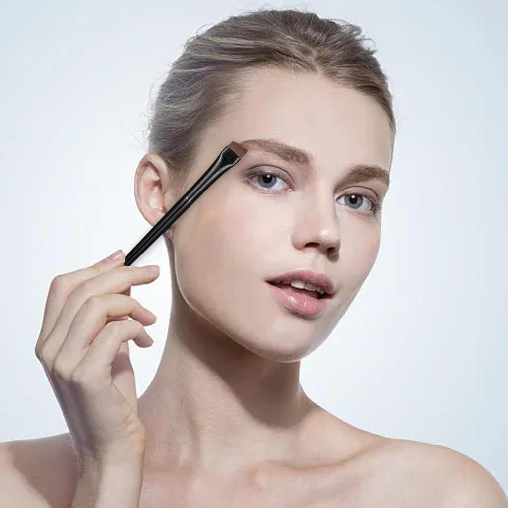 Eyebrow Brush Eyeliners Brush Fine Angled Precision Eye Liner Makeup Brush Ultra Thin Eye Brow Slanted Flat Angle Makeup Tools