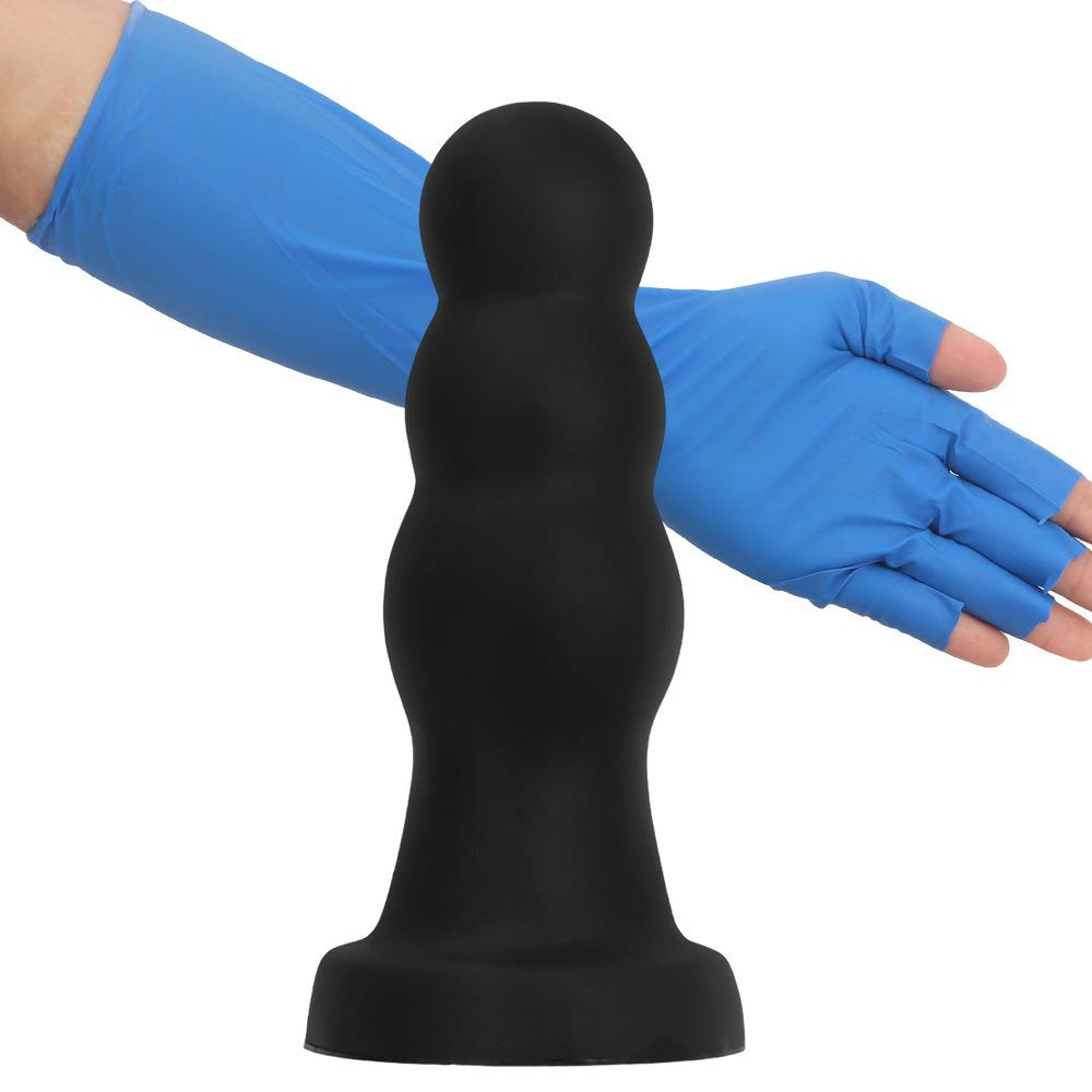 Large Liquid Silicone Soft Dildo Fisting Dragon Head Butt Plug Masturbator Anal Dilator Adult Sex Toy Big Dick Strap On Penis