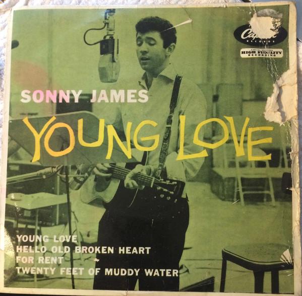

7inch Record SONNY JAMES Young Love EAP1827 CAPITOL 1957 UK CountryFolk Used