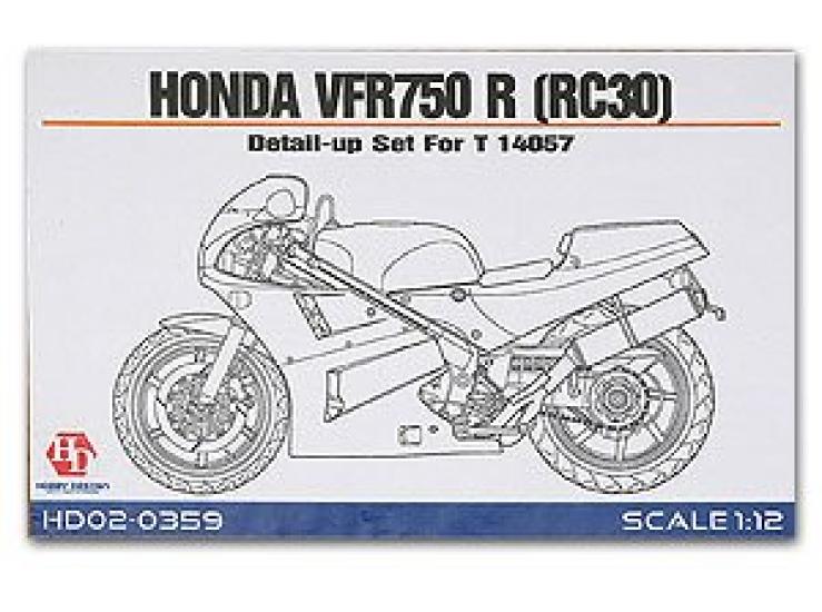 

Hobby Design Honda VFR750R RC30 Детали Upset 1/12 HD02-0359