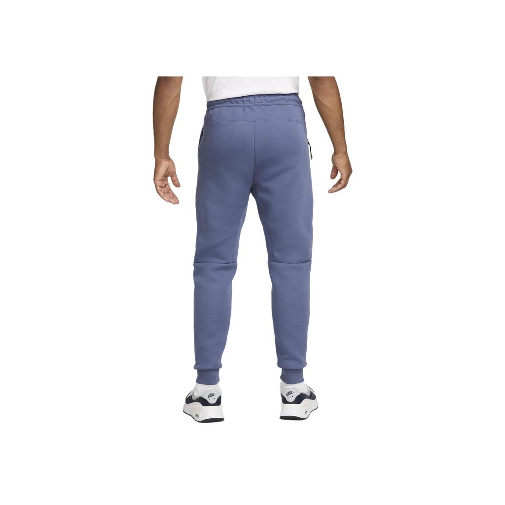 Nike Tech Fleece Einfarbig Kordelzug Leicht Warm Weich Bequem Slim Fit Stricksporthose Herrenhosen Diffused-Blue FN8488-491