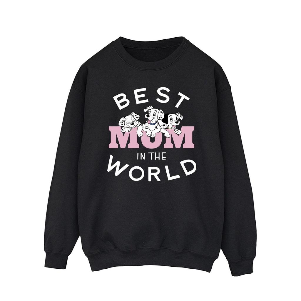Disney Mens 101 Dalmatians Best Mum In The World Sweatshirt