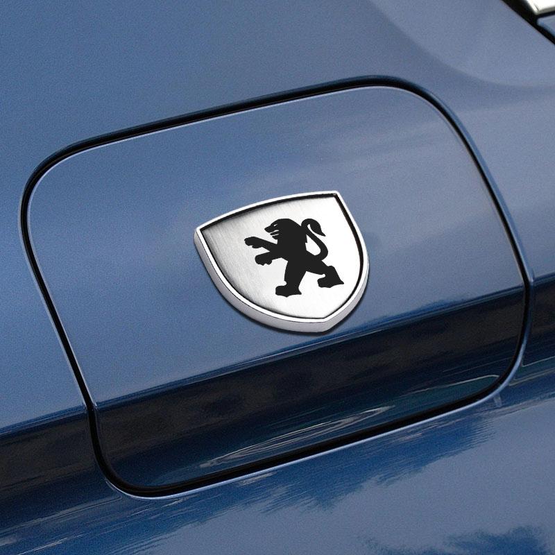 1 Stück 3D Metall Auto Türschutz Emblem Auto Karosserie Abzeichen Aufkleber Styling Für Peugeot 308 408 508 RCZ 208 3008 2008 206 207 108 406 407 408 206 207 208 306
