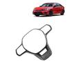 Carbon Fiber Steering Wheel Decor Cover Trim For Honda Civic 2022 11th Gen
