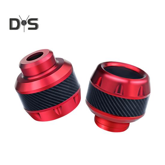 

Универсальный слайдер рамы мотоцикла, алюминиевый сплав, передняя вилка, чашка, защита от падения, защита от падения, мотоцикл, скутер, чашка против падения красный