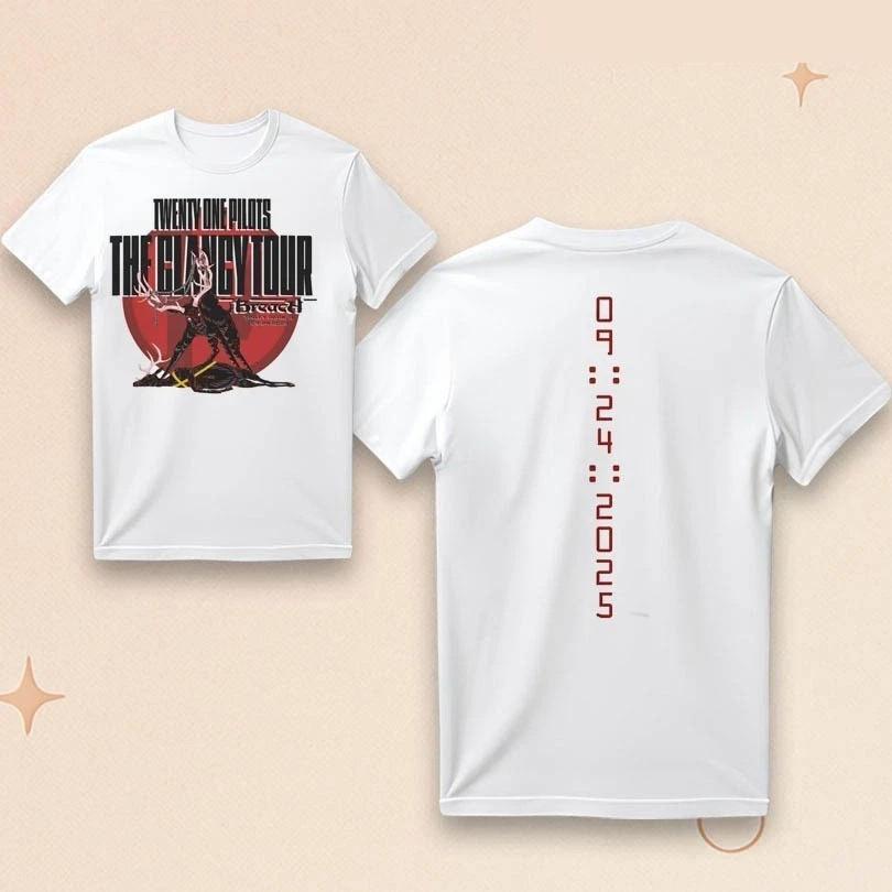 

Twenty One Pilots Sept 24 2025 Tinley Park Event Shirt Unisex Fullsize S-5Xl Unisex T-Shirt XXL