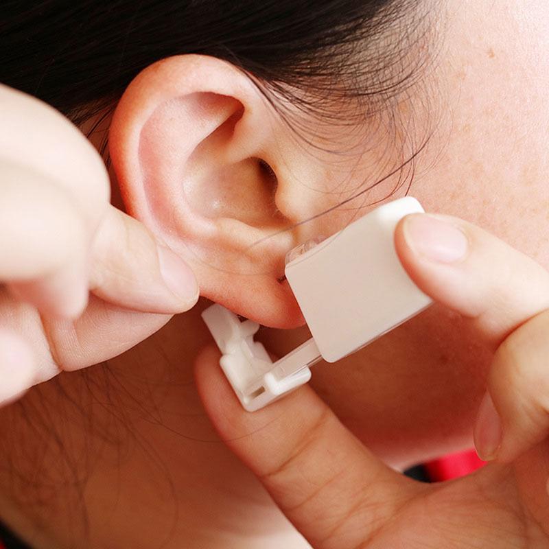 Pistole na propichování uší Jednorázová sada na propichování uší s náušnicemi 4 mm