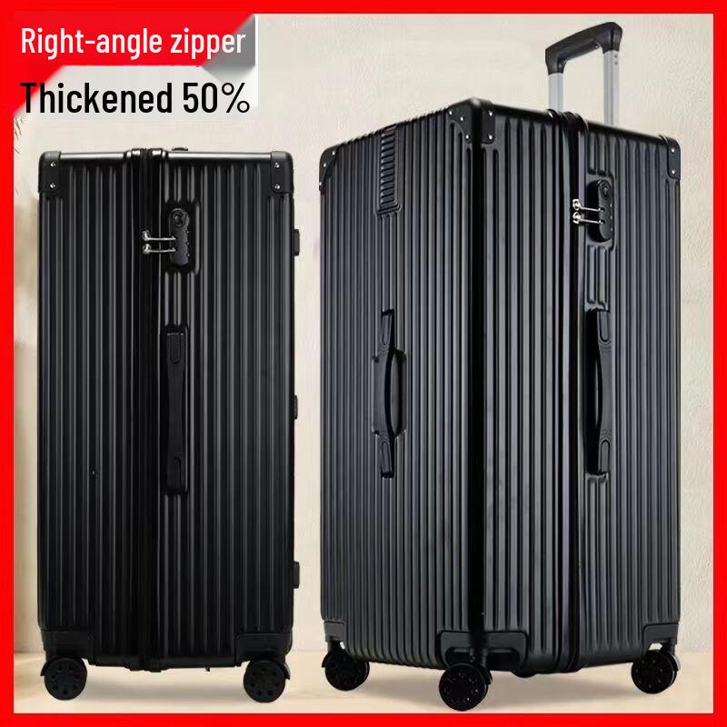 Retro Hard-Shell Travel Suitcase