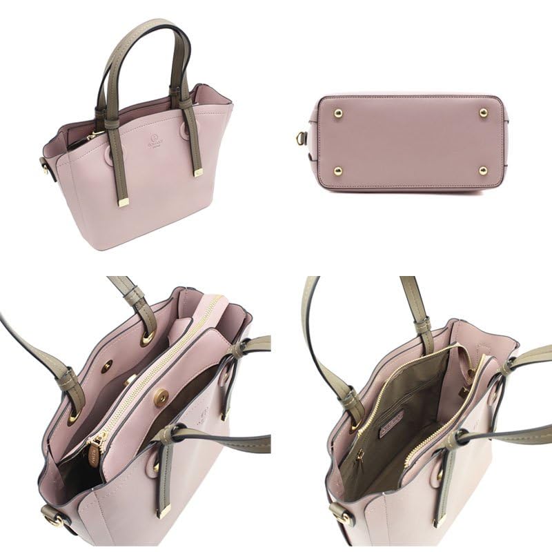 Sac fourre-tout pour femme Linle, Sac à bandoulière, Sac à main, Sac 2-en-1 avec poche avant, Sac de travail, Design simple, D.KELLY (956 Gris)