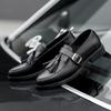 Fashion Fashion Men Business Casual Shoes New Arrival Male Loafers Handmade Slip on Flats Comfy Driving Shoes with Tassel Walking Shoes