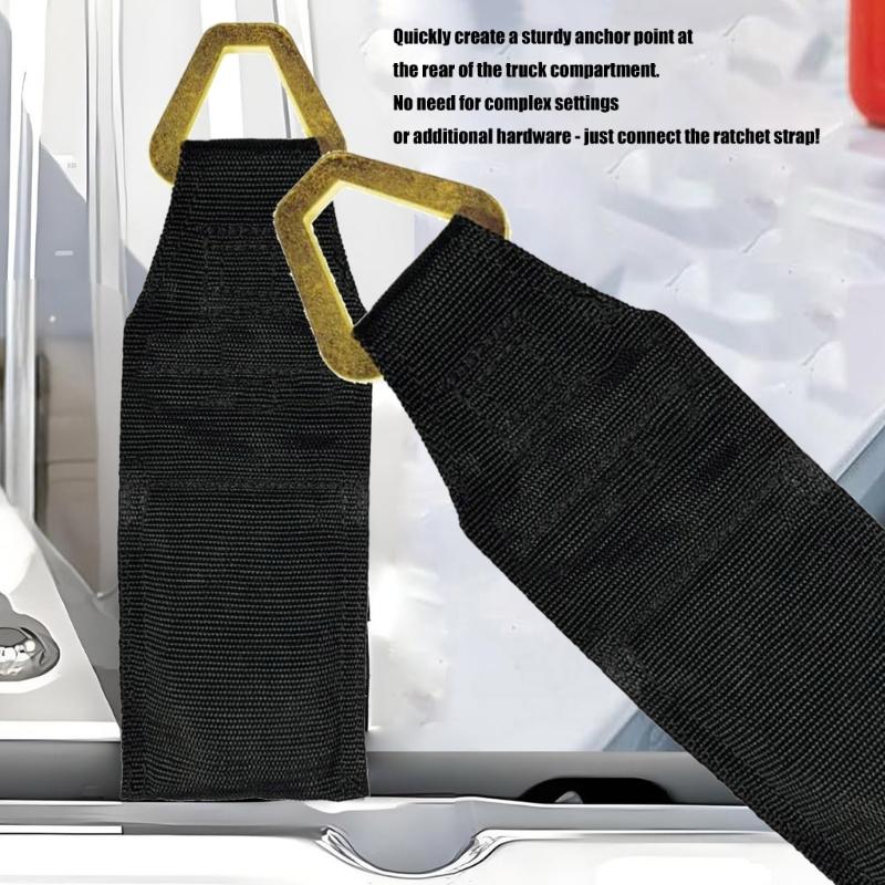 1000LB Working Load Tie Down Strap Anchors Bed Anchors Secures Ratchet Straps To Truck Bed Tailgate Universal Truck Tool